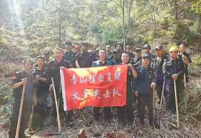 干好每一天|青山掛白我復(fù)綠，無私奉獻(xiàn)金森人——資源保護(hù)部義務(wù)突擊隊(duì)工作記實(shí)